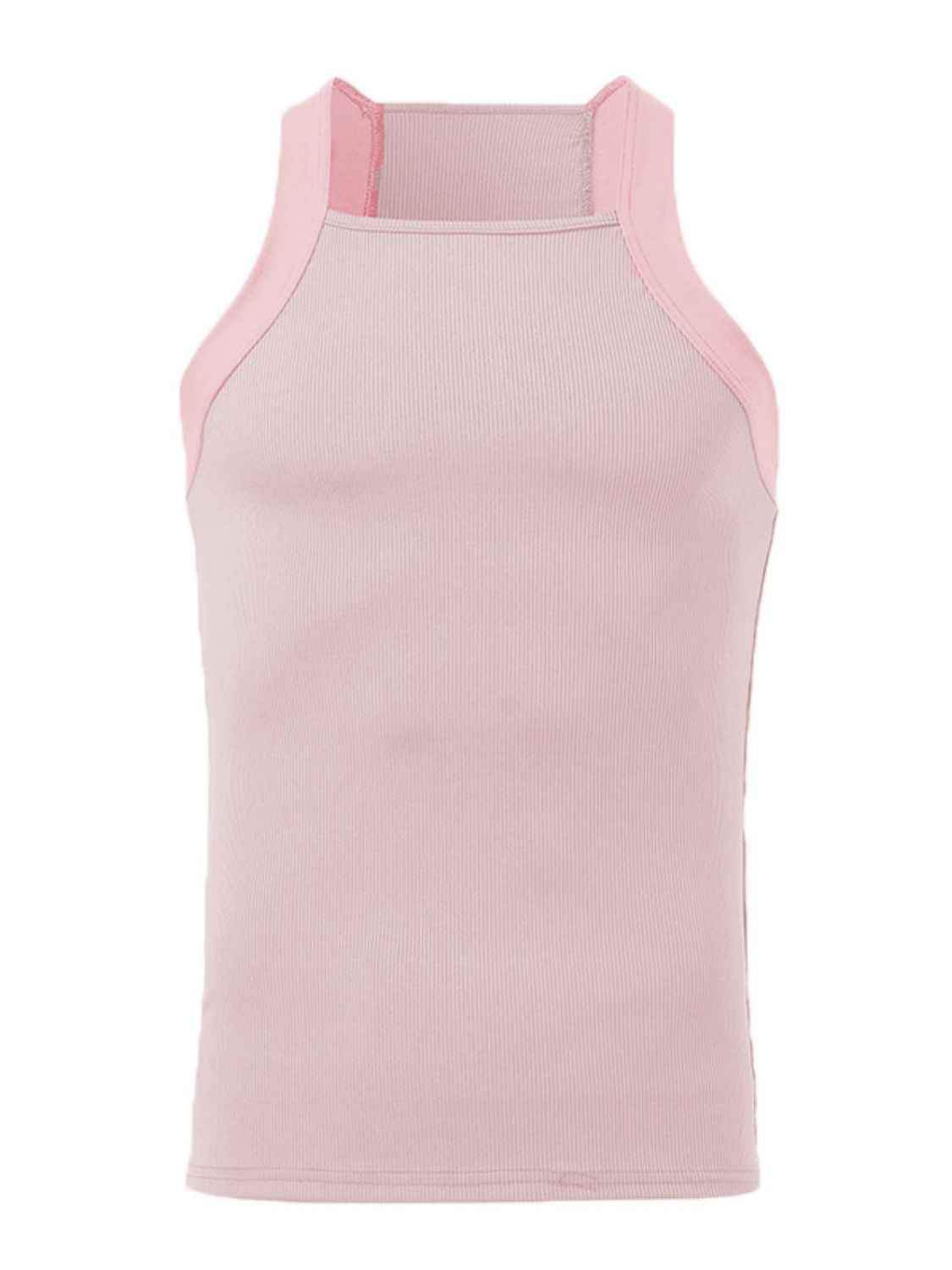 Men's Square Neck Wide Strap Tank - Damned Threads