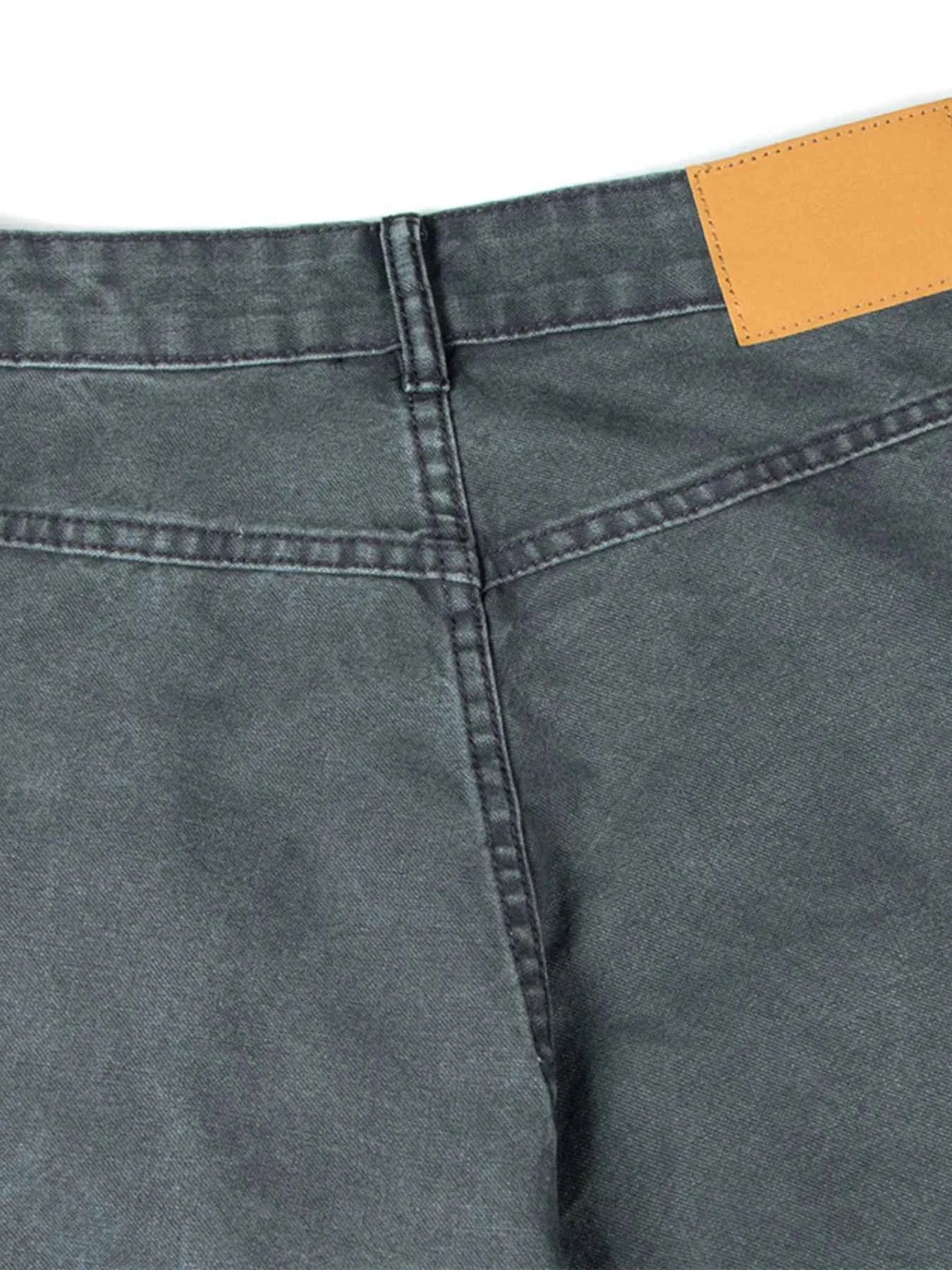 Men's Casual Cargo Wide Leg Pants with Multi-Pockets