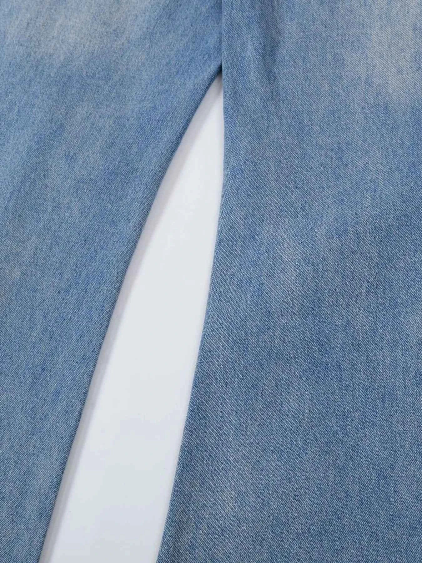 Basic style Oversized Wide leg Jeans