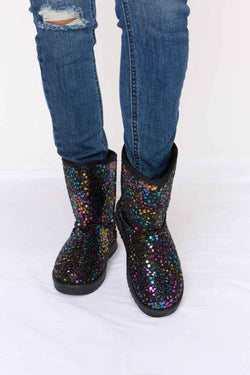Forever Link Sequin Thermal Flat Boots - Damned Threads