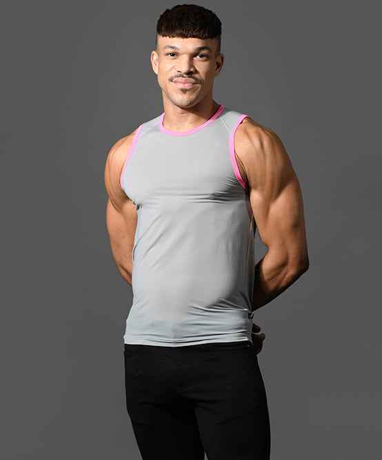 Naked Truth Capsule See-Through Muscle Tank