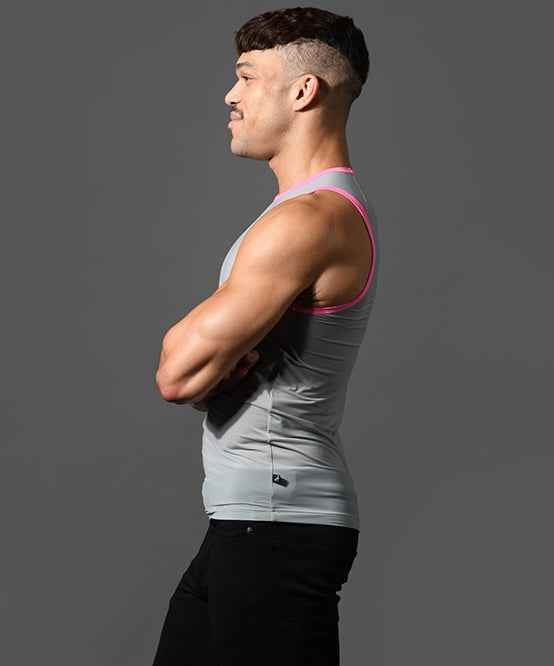 Naked Truth Capsule See-Through Muscle Tank