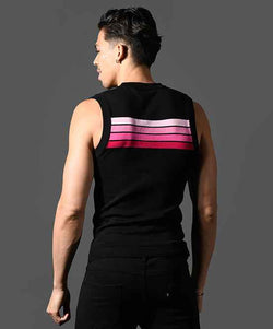 Knit Stripe Sleeveless