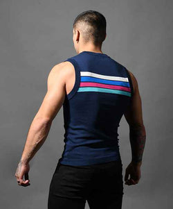 Knit Stripe Sleeveless