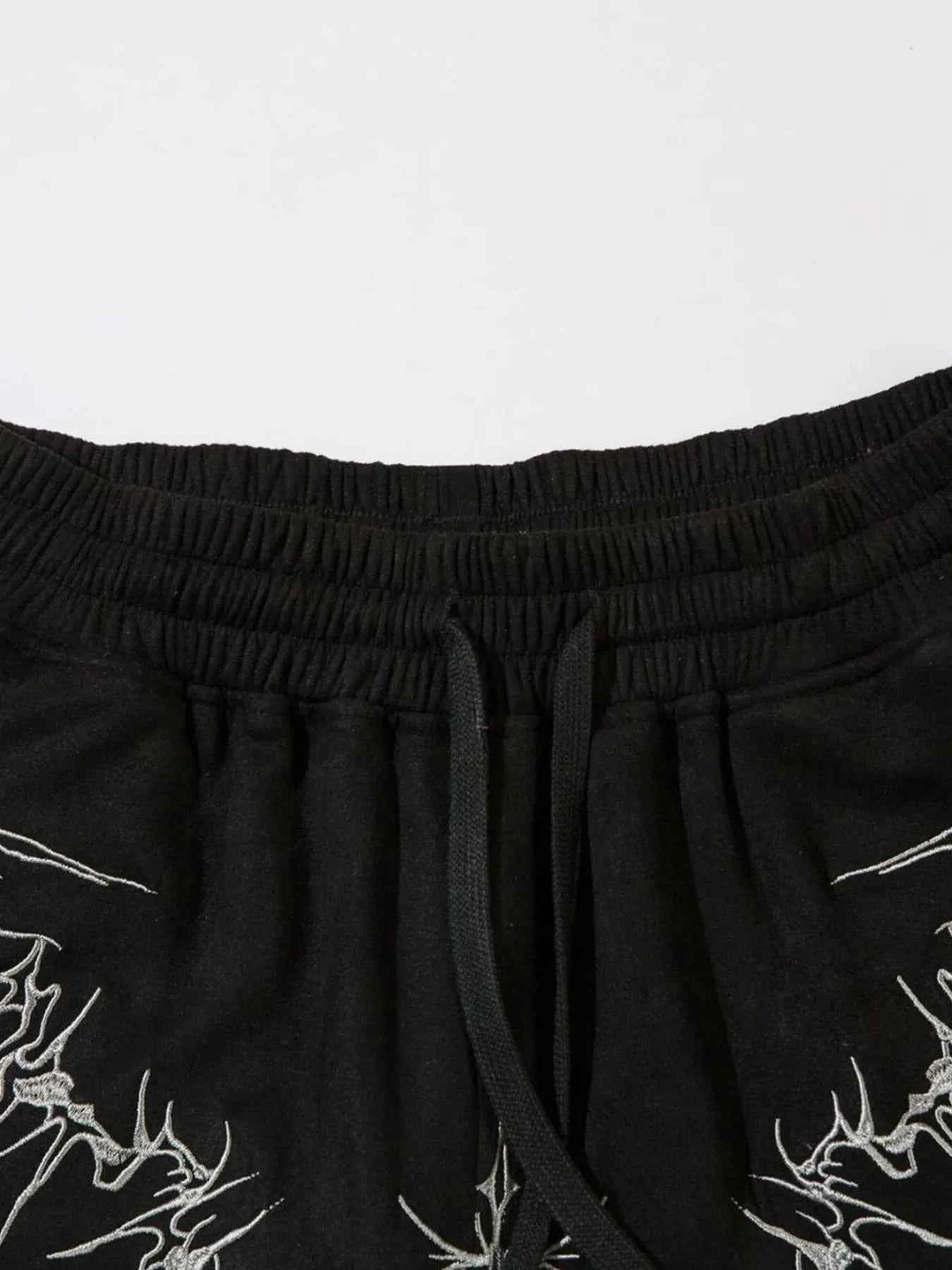 Men's Drawstring Pocketed Shorts