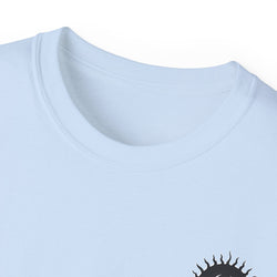 Live Among Demons - Unisex Cotton Tee (Back) - Damned Threads