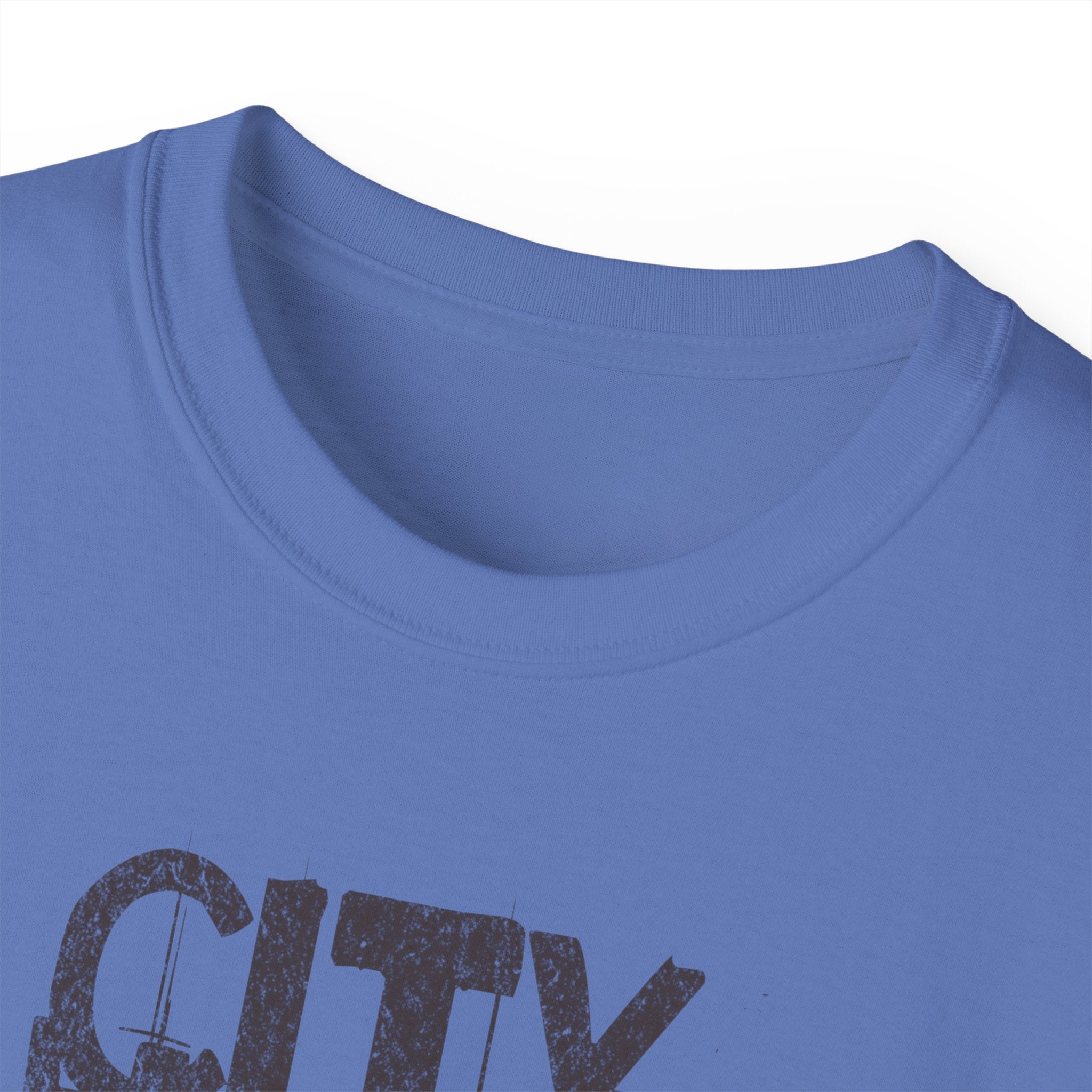 City Streets - Unisex Cotton Tee (Front) - Damned Threads