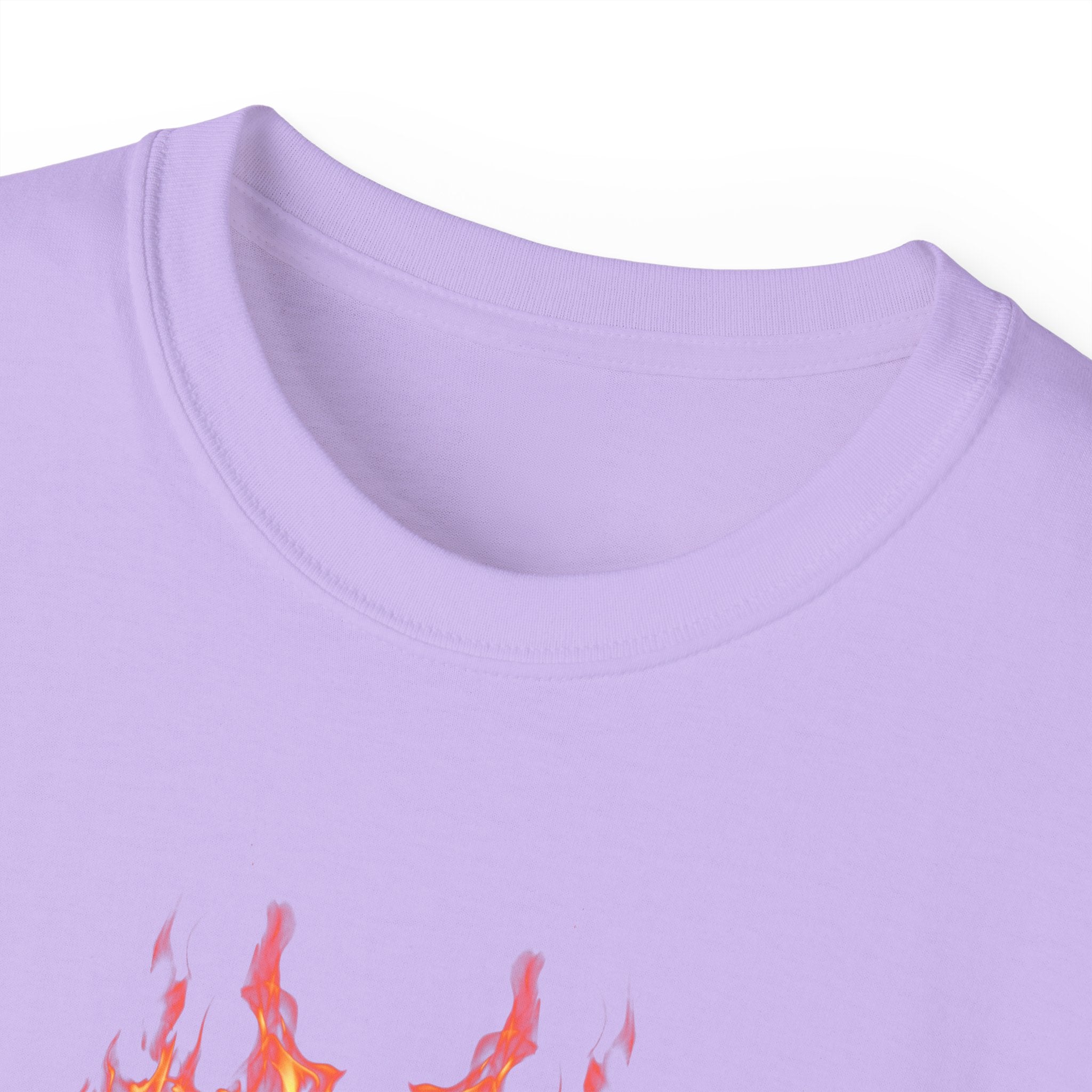 Dumpster Fire - Unisex T-Shirt (Front) - Damned Threads
