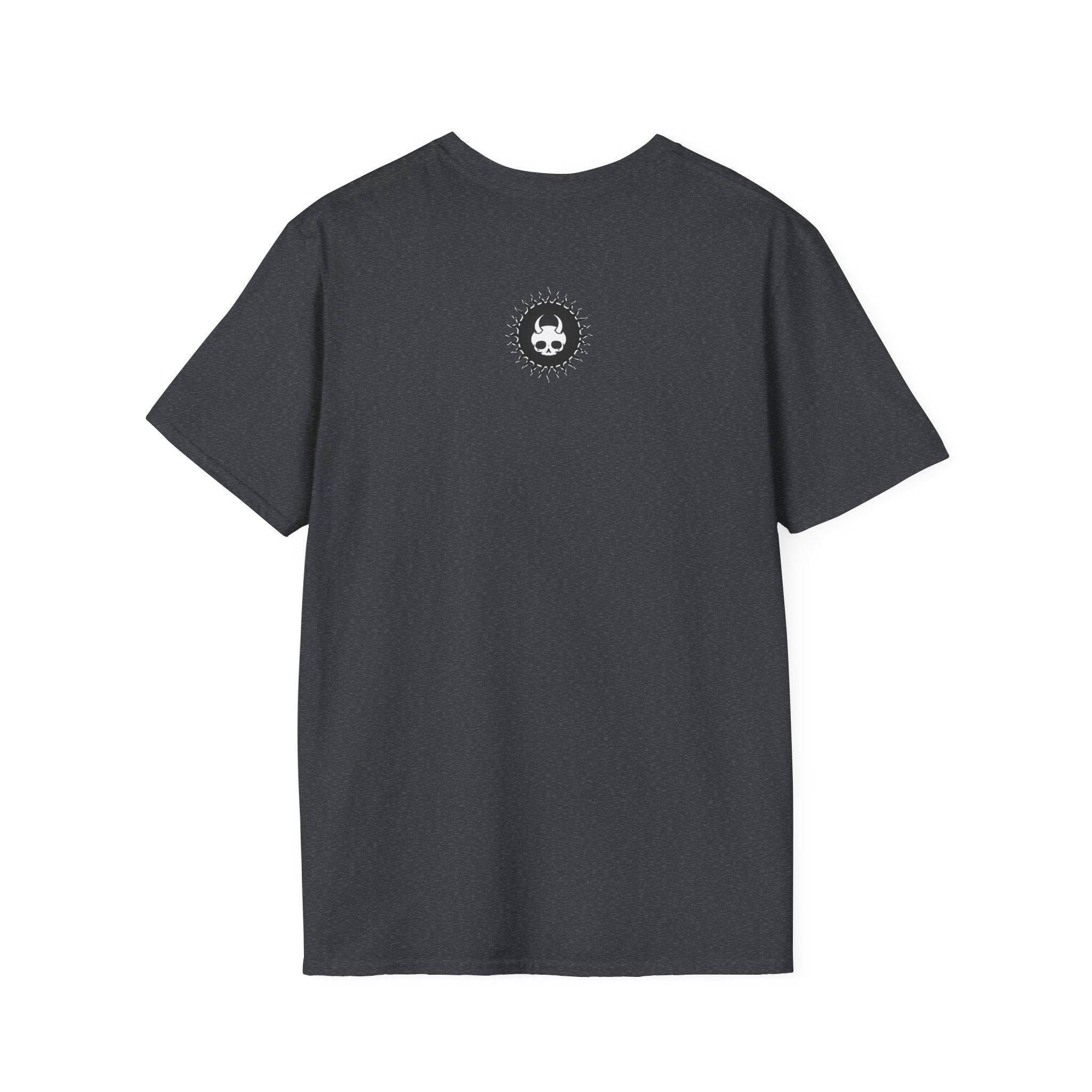 Hot Stuff Comin Thru - Unisex Softstyle T-Shirt (Front) - Damned Threads