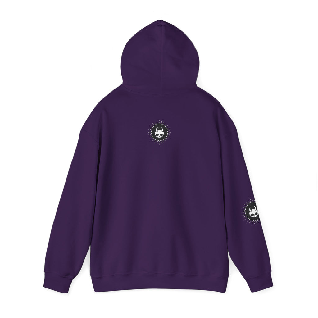 Ride-On - Unisex Heavy Blend™ Hooded Sweatshirt (Front) - Damned Threads