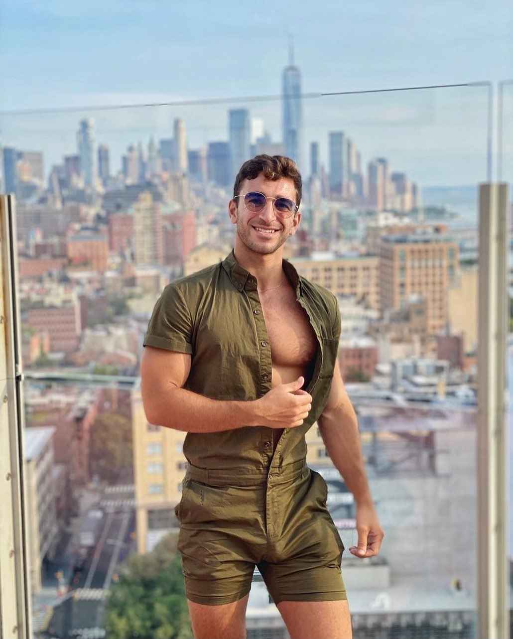 Olive Men's Romper - Damned Threads