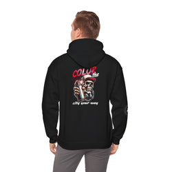Color The City You Way - Unisex Heavy Blend™ Hooded Sweatshirt - Damned Threads