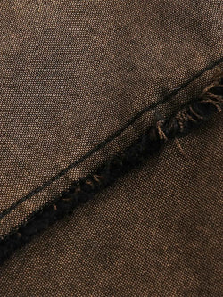 Men's Washed Frayed Hem Hoodie