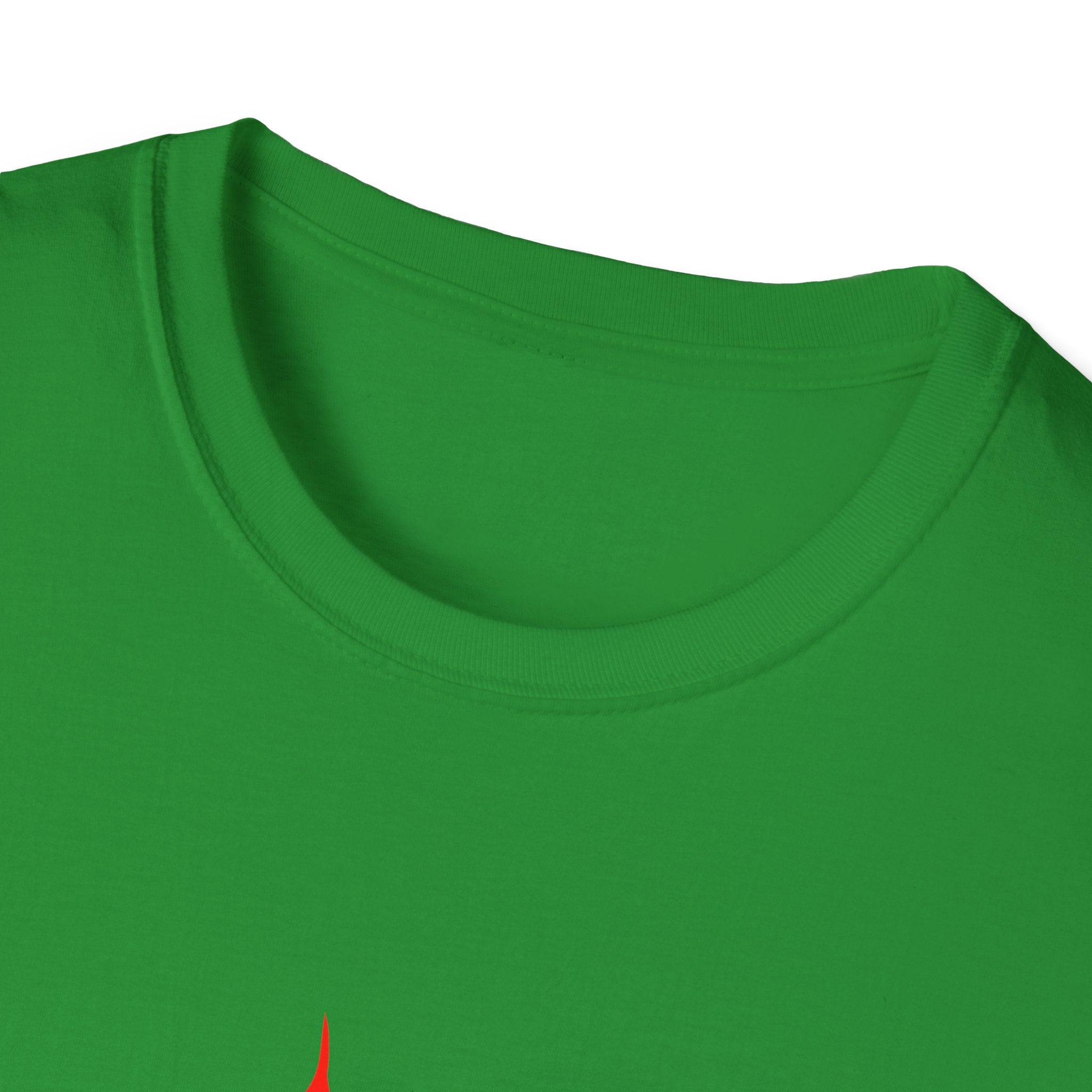 Hot Stuff Comin Thru - Unisex Softstyle T-Shirt (Front) - Damned Threads