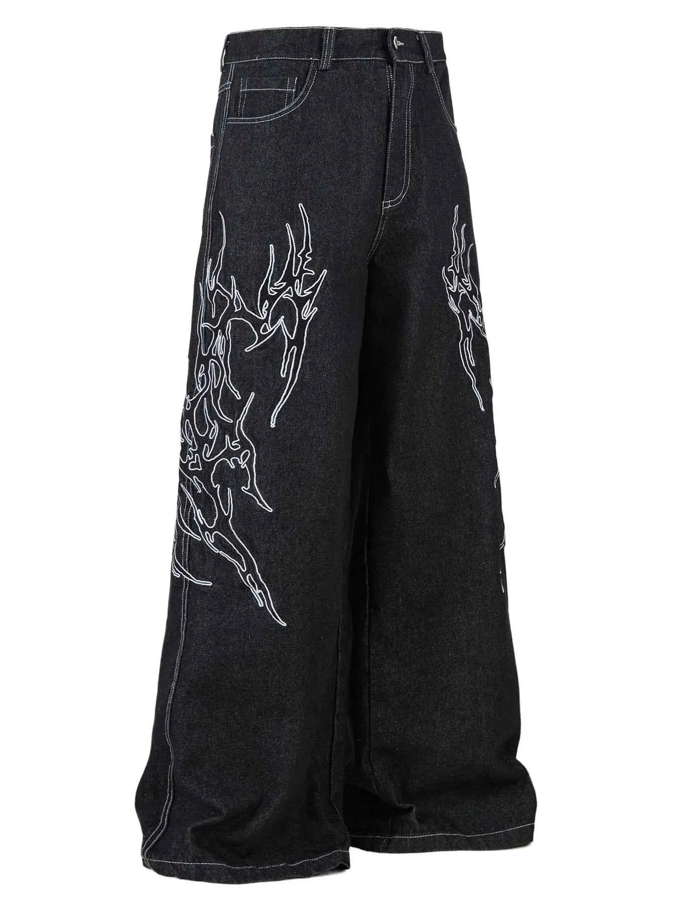Men's Wide Leg Jeans