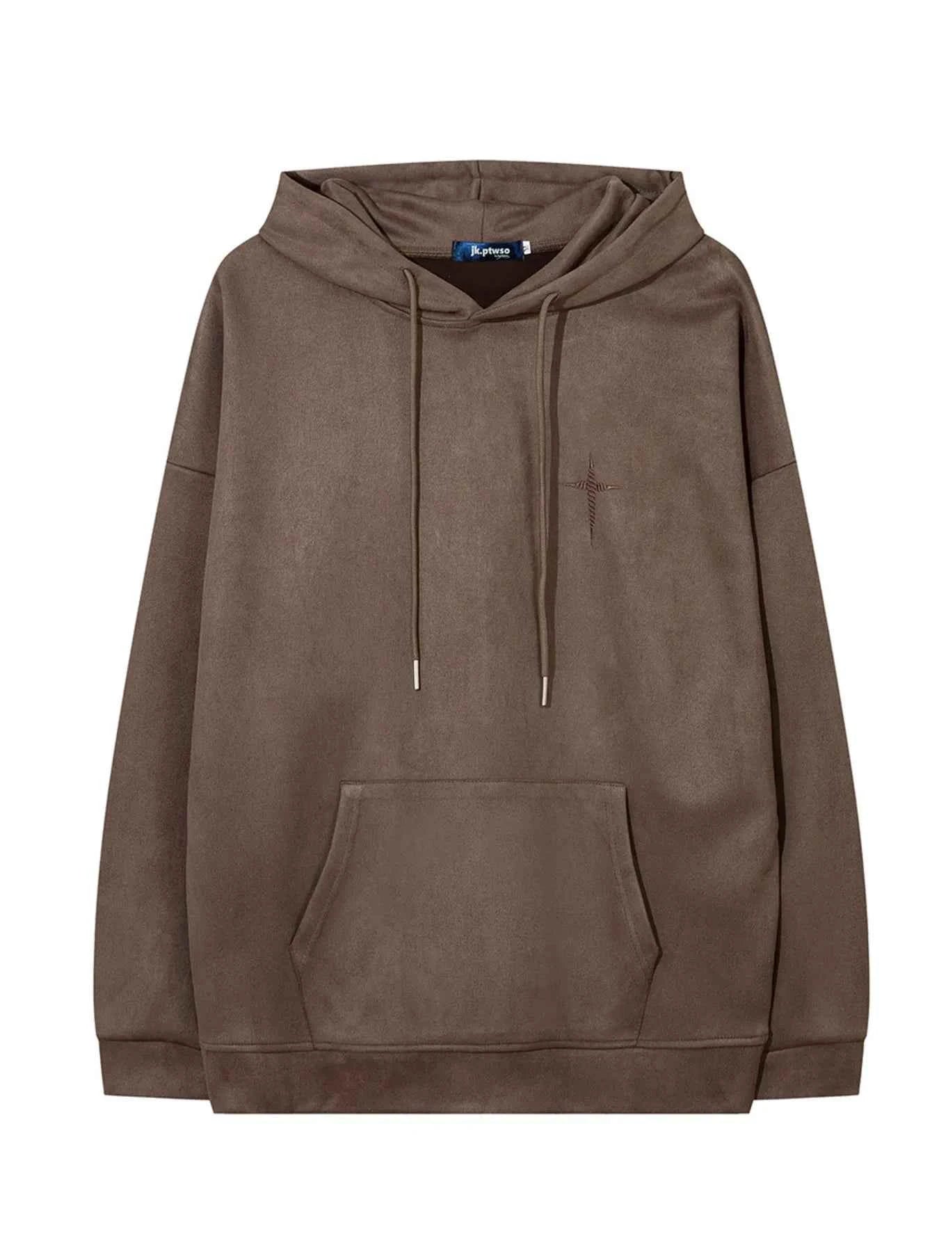Men's Drawstring Oversized Vintage Hoodie