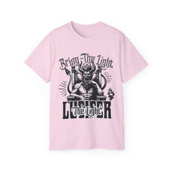 Bring The Light - Unisex Ultra Cotton Tee (Front) - Damned Threads