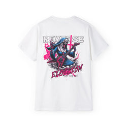 Reverse Exorcism - Unisex Cotton Tee (Back) - Damned Threads
