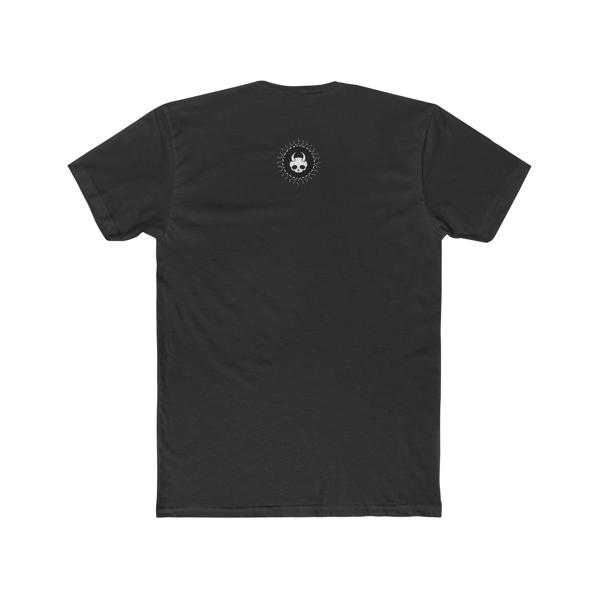 Sometimes I Give Myself The Creeps - Unisex Cotton Crew Tee (Front) - Damned Threads