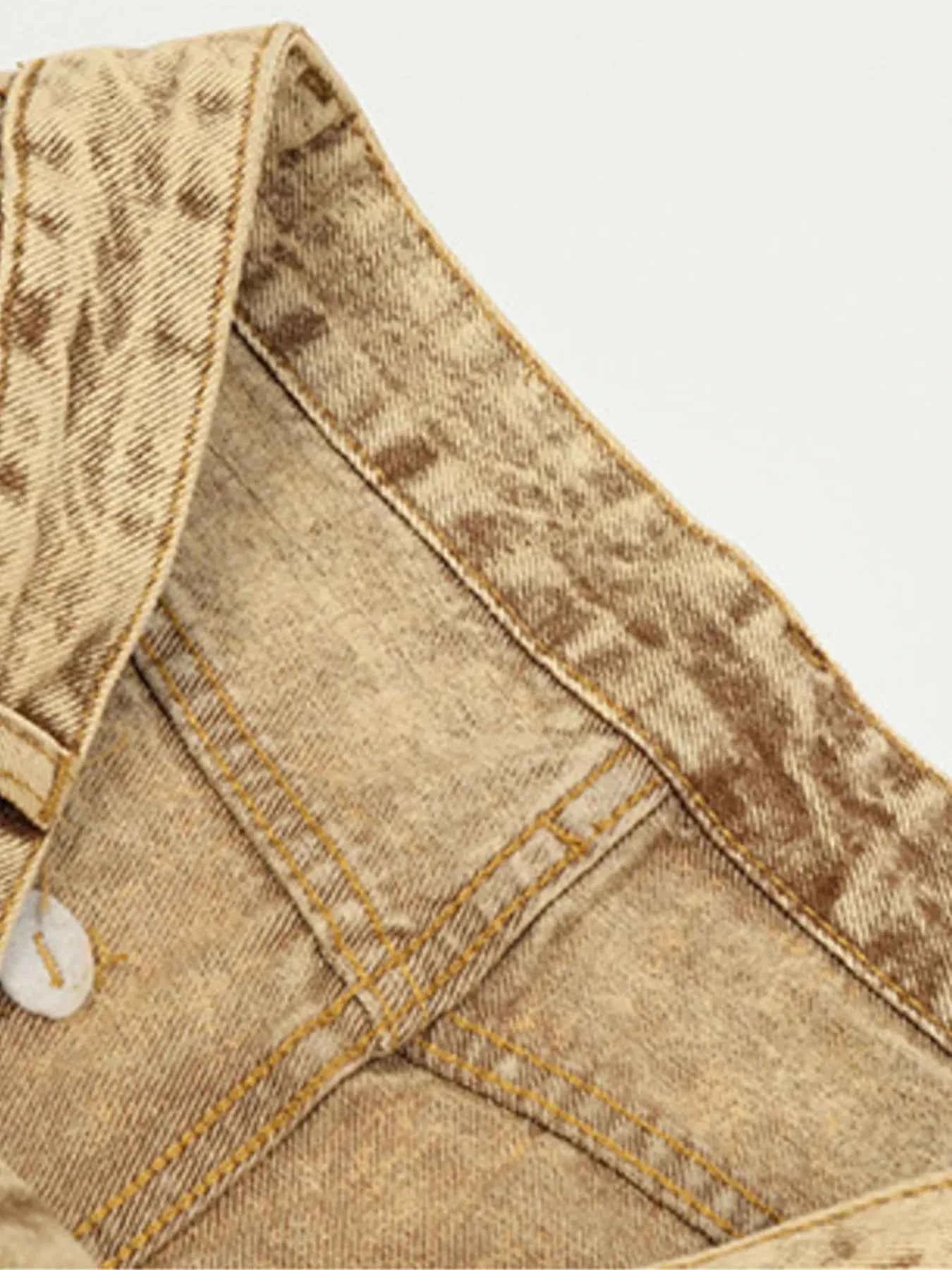 Men's Vintage Washed Relaxed Fit Jeans