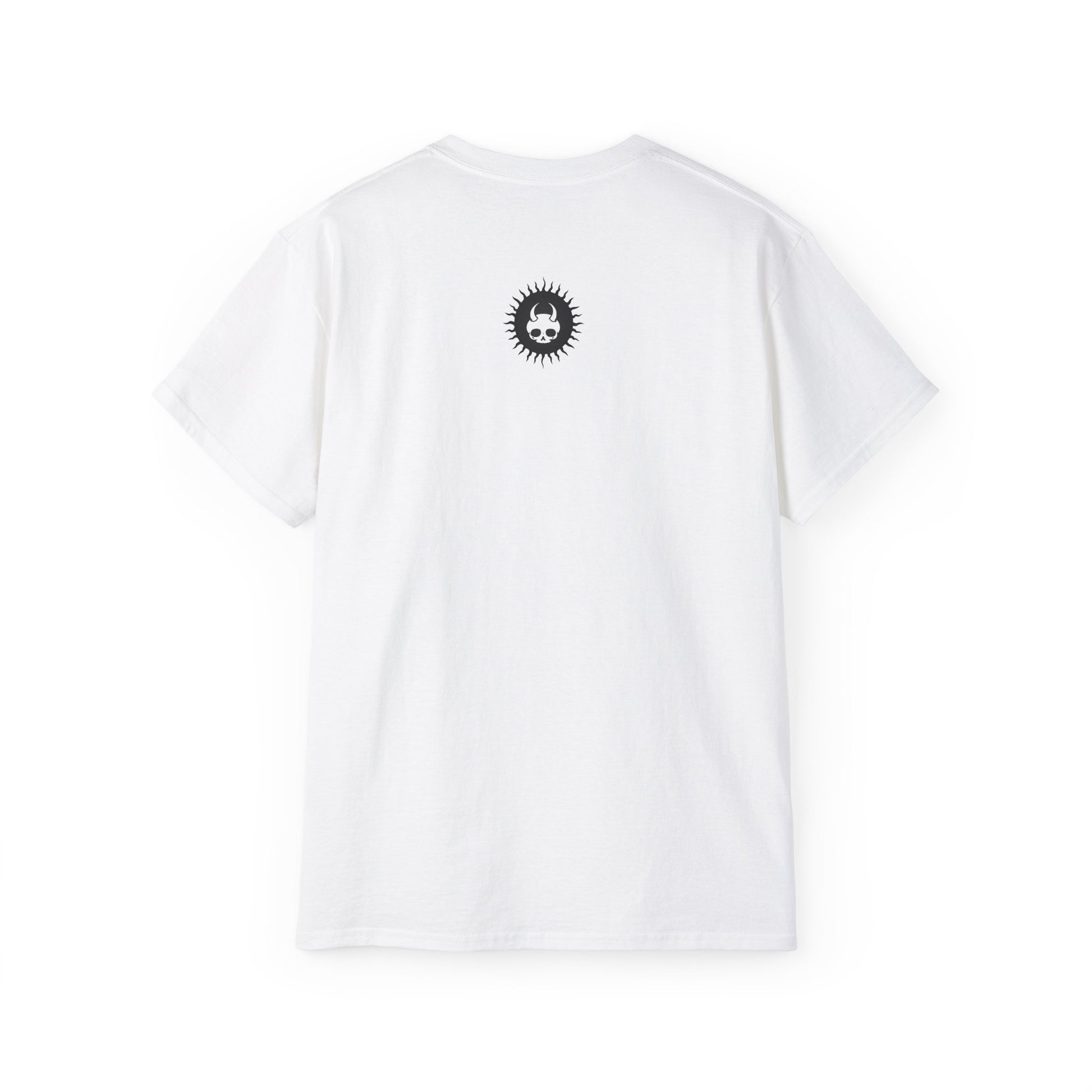 Let's Laugh After Life - Unisex Cotton Crew Tee (Front) - Prime Zone