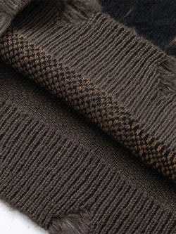 Men's Relaxed Fit Ribbed Hem Sweater