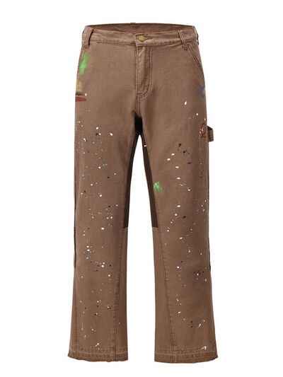 Men's Washed Bootcut Cargo Jeans - Damned Threads