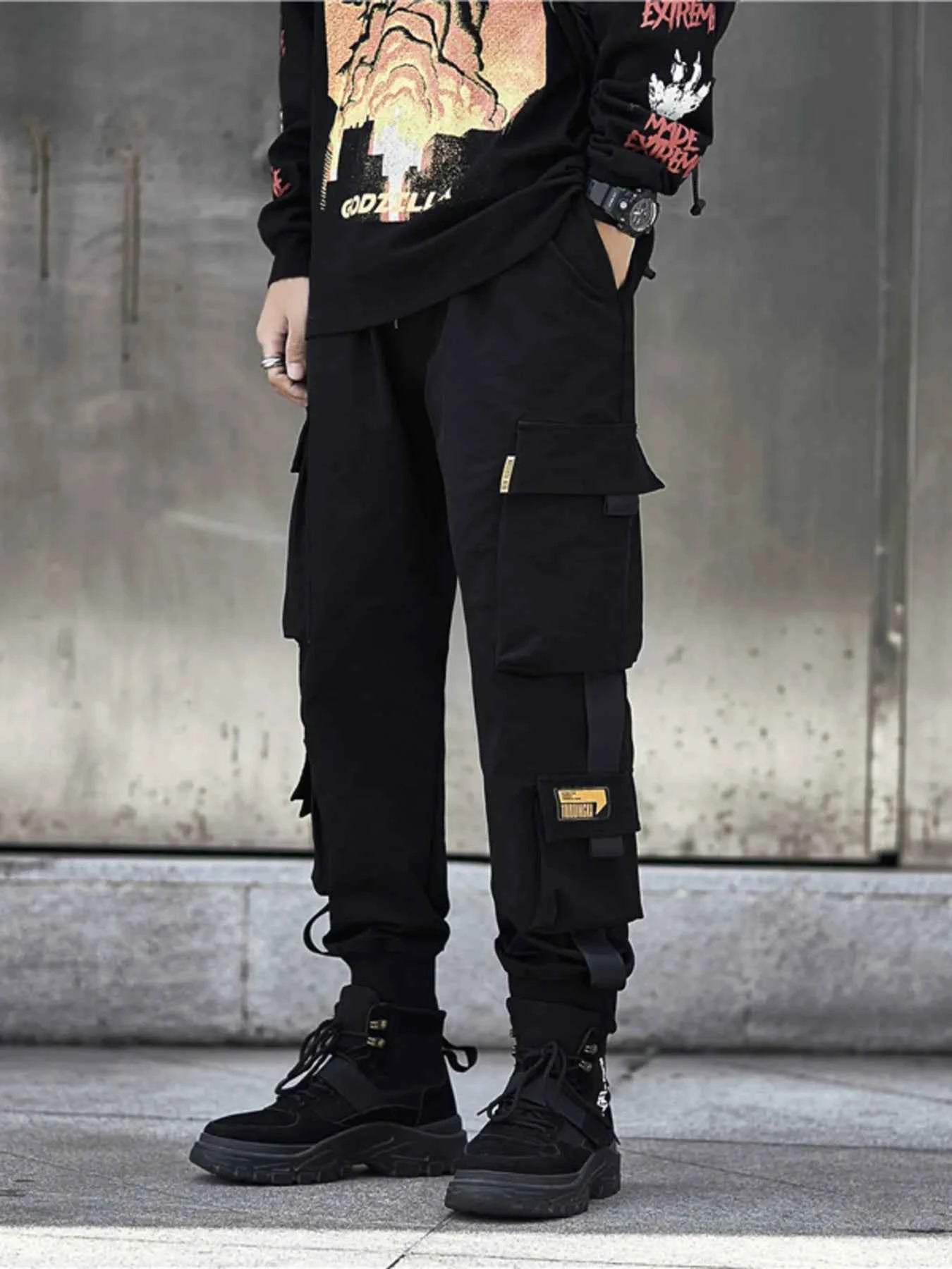 Men's Plus Size Loose Cargo Pants