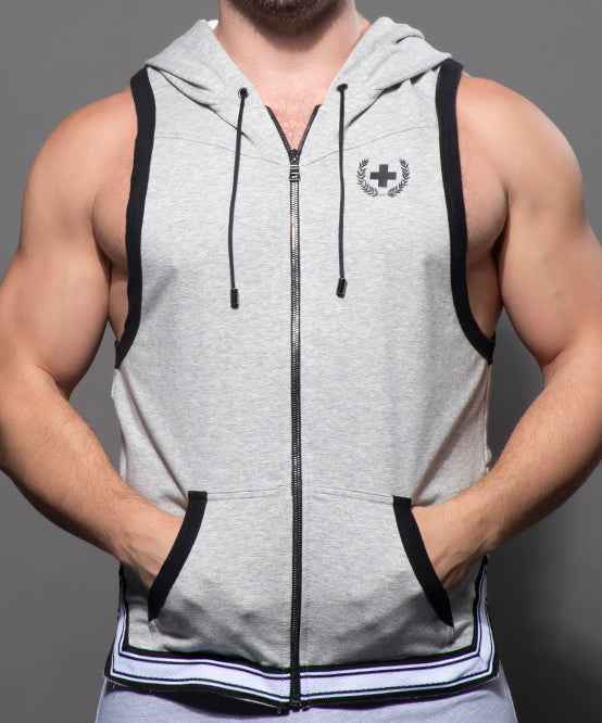 Baller Sleeveless Hoodie - Damned Threads