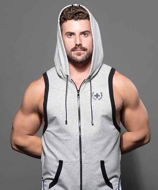 Baller Sleeveless Hoodie - Damned Threads