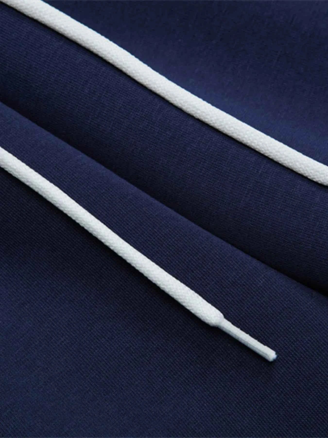 Men's Drawstring Wide Leg Pants