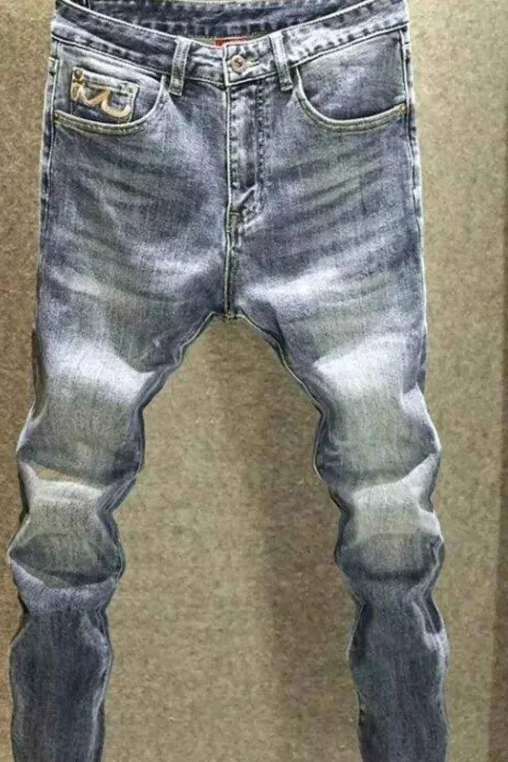 Men's Skinny Jeans with Pockets