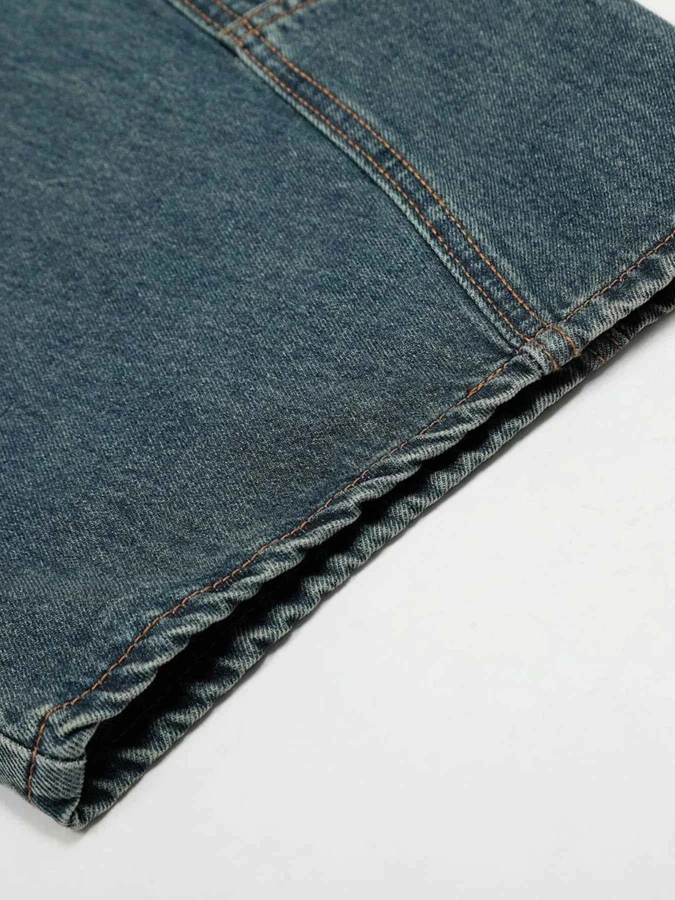 Men's Vintage Wide Leg Baggy Jeans