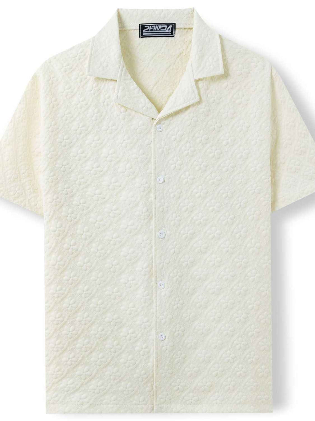 Men's Plus Size Button Down Short Sleeve Shirt
