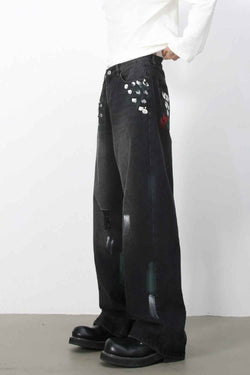 Men's Paint Loose Jeans - Damned Threads