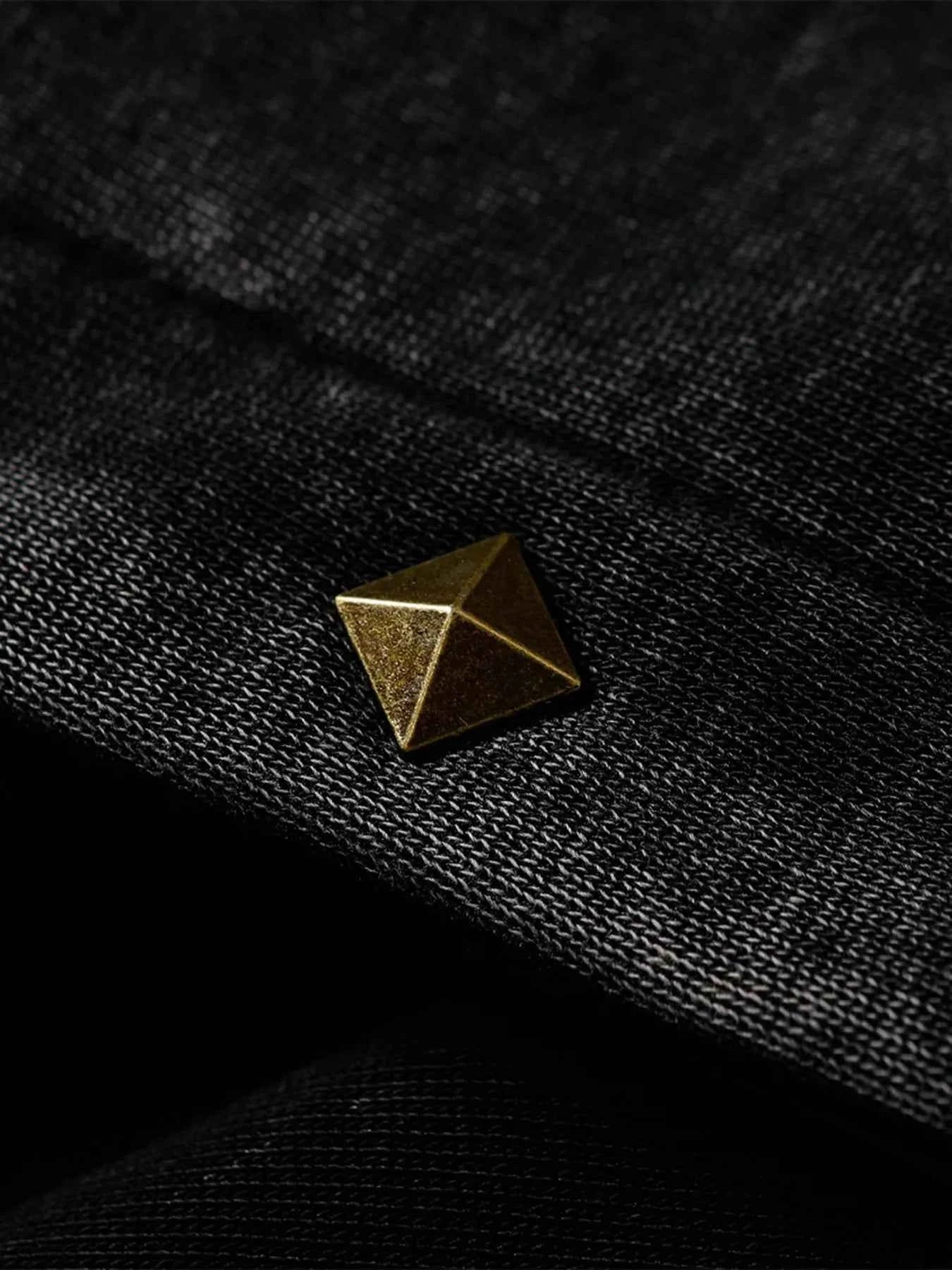 Men's Studded Zip Up Oversized Hoodie