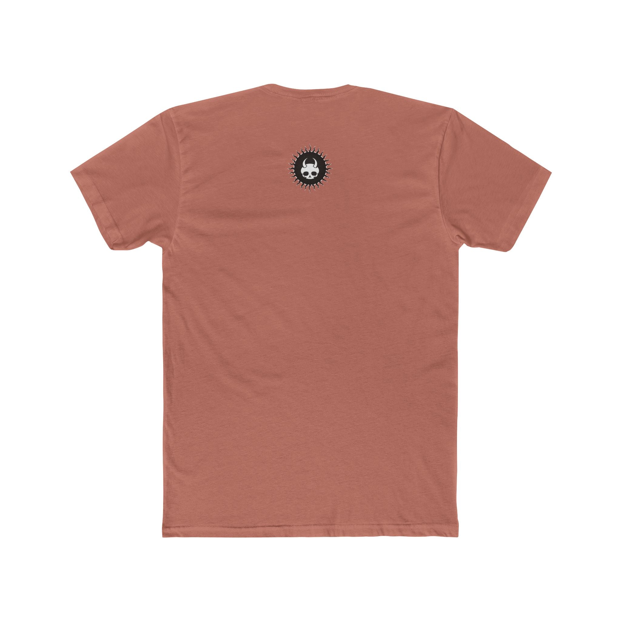 Sometimes I Give Myself The Creeps - Unisex Cotton Crew Tee (Front) - Damned Threads