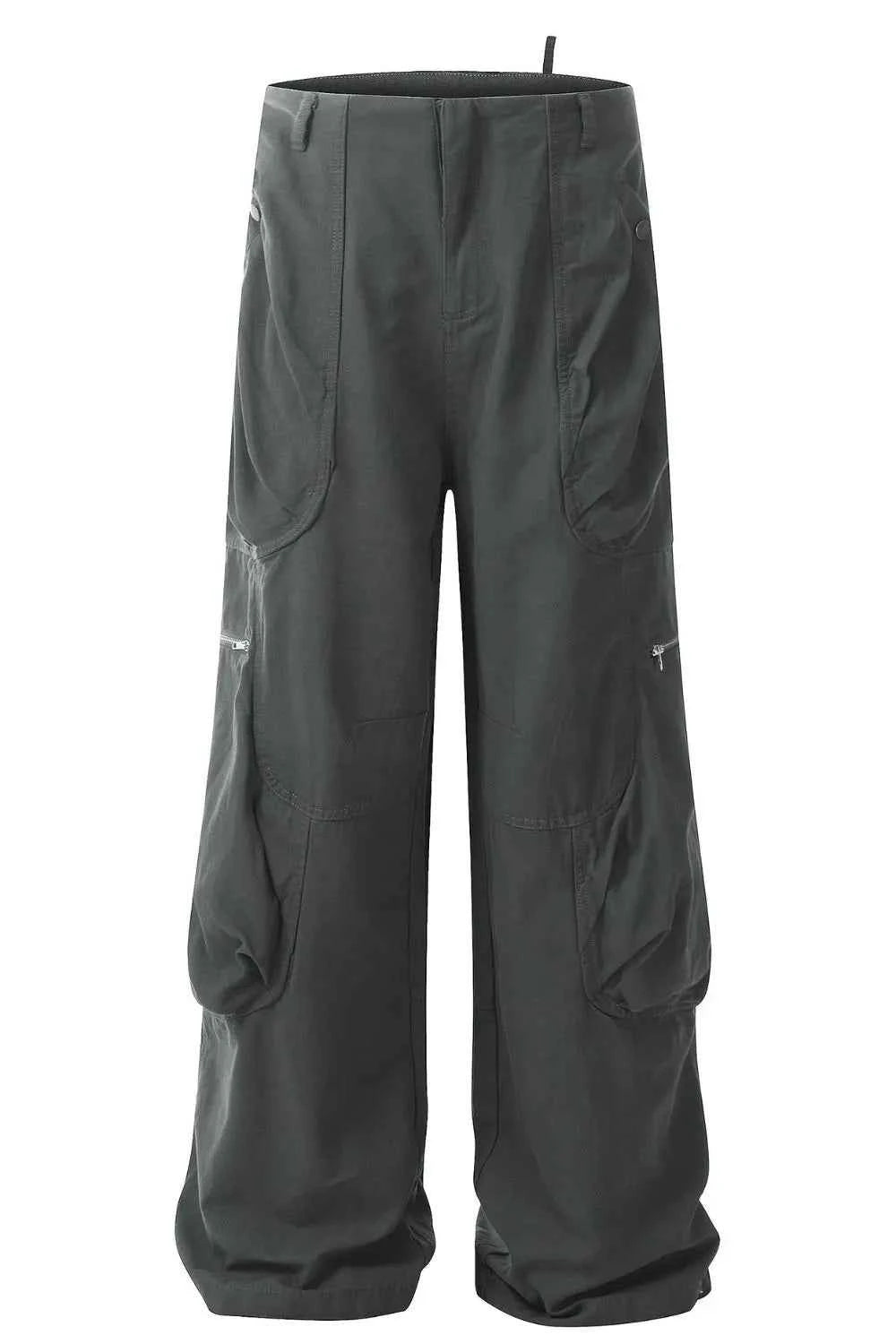Men's Wide Leg Cargo Pants