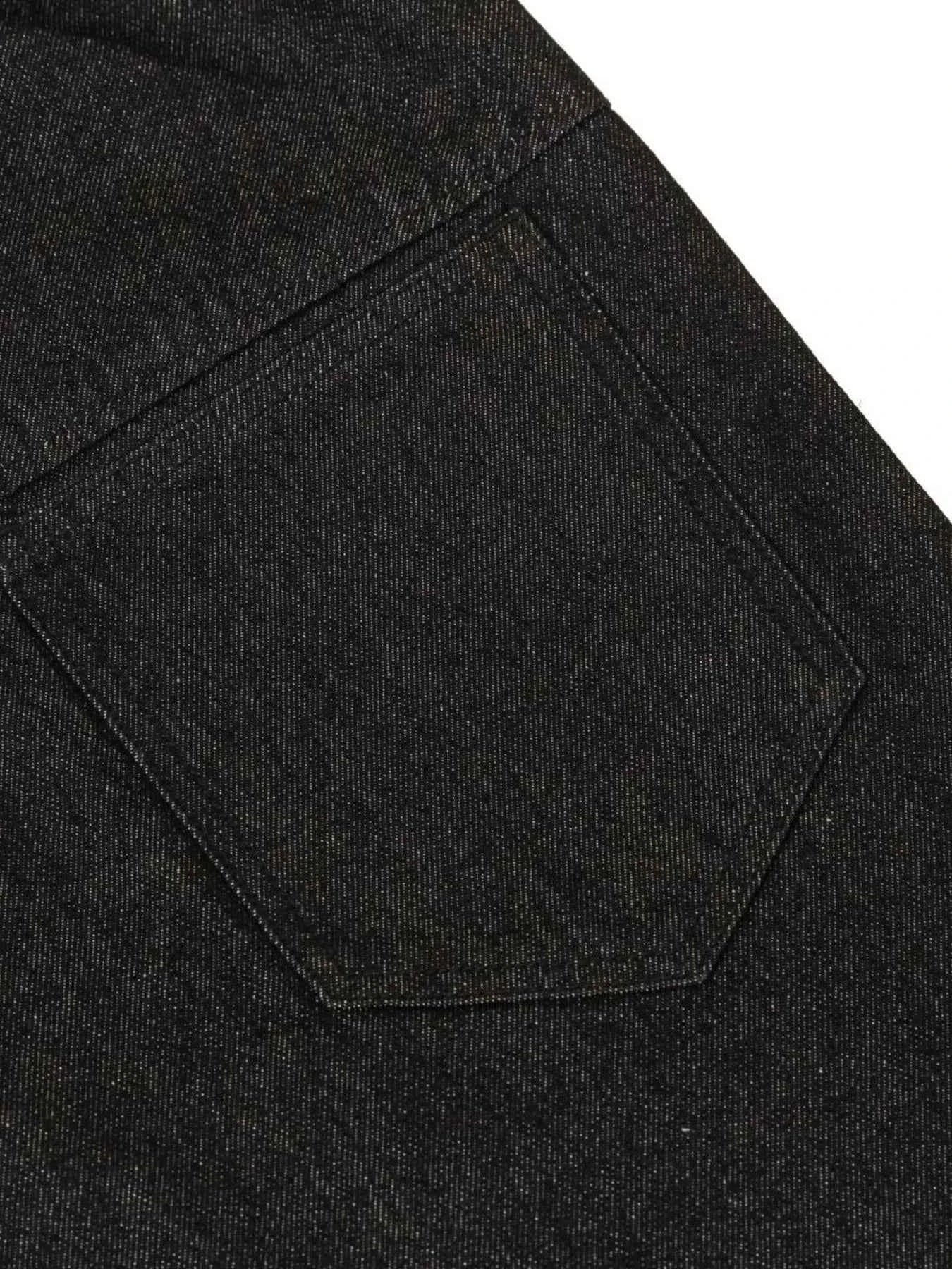 Men's Wide Leg Studded Jeans