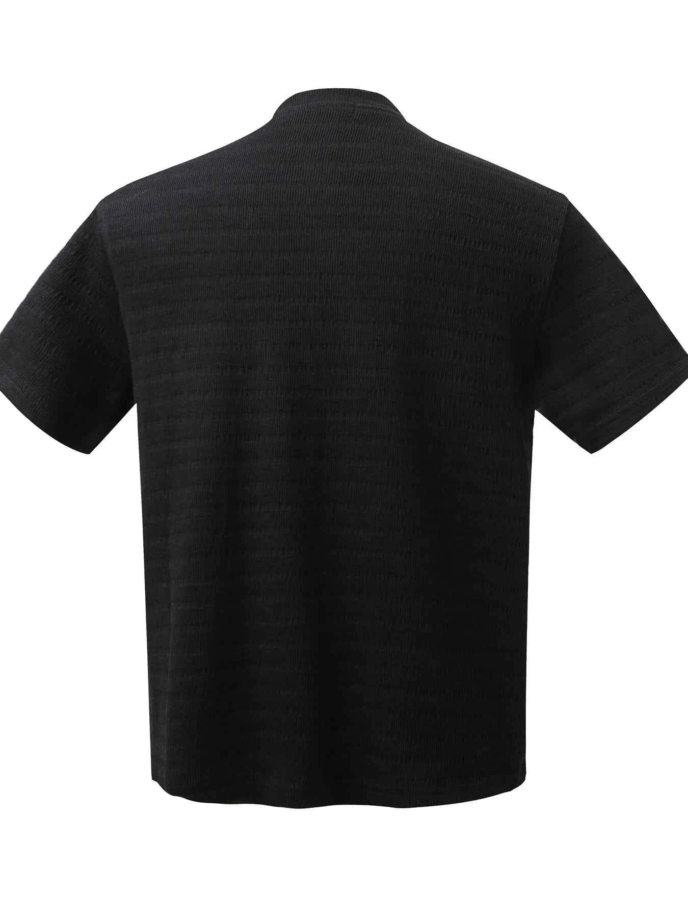 Men's Basic style Round Neck Solid T-Shirt