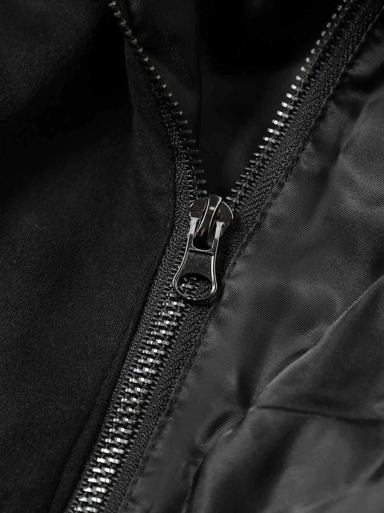 Men's Long Sleeve Hooded Zip-Up Jacket