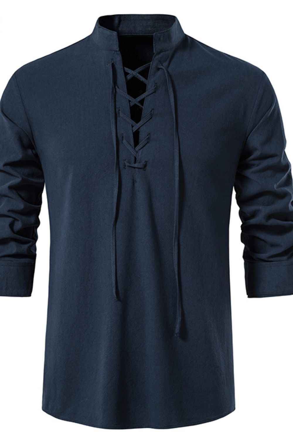 Men's Lace-Up Breezy Shirt - Damned Threads