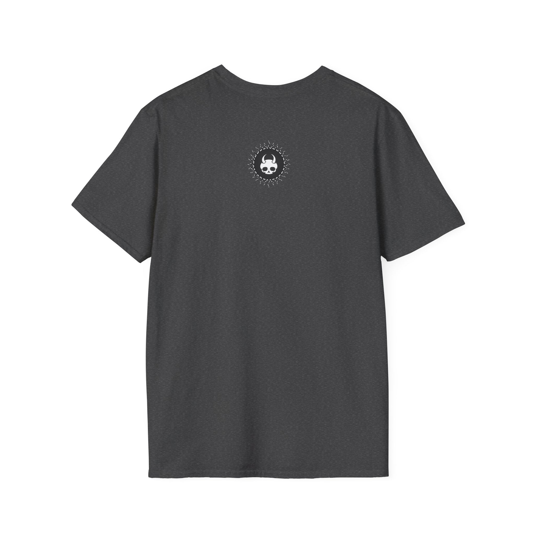 Hot Stuff Comin Thru - Unisex Softstyle T-Shirt (Front) - Damned Threads