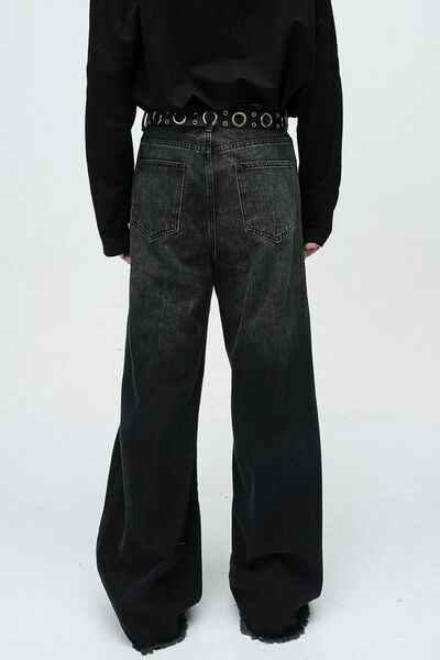 Raw Hem Jeans with Pockets - Damned Threads