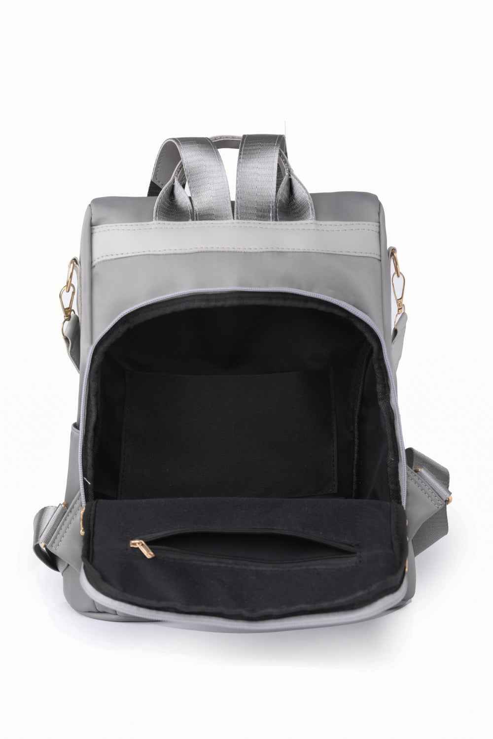 Zipper Pocket Beaded Backpack - Damned Threads