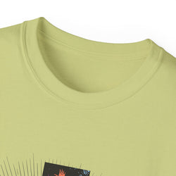 Space Warrior - Unisex Cotton Tee (Front) - Damned Threads