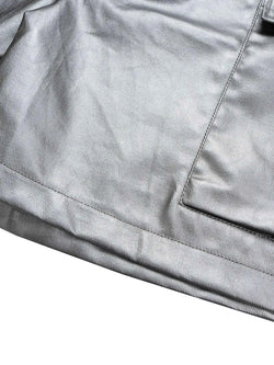Men's Cargo Style Metallic Zipper Shorts