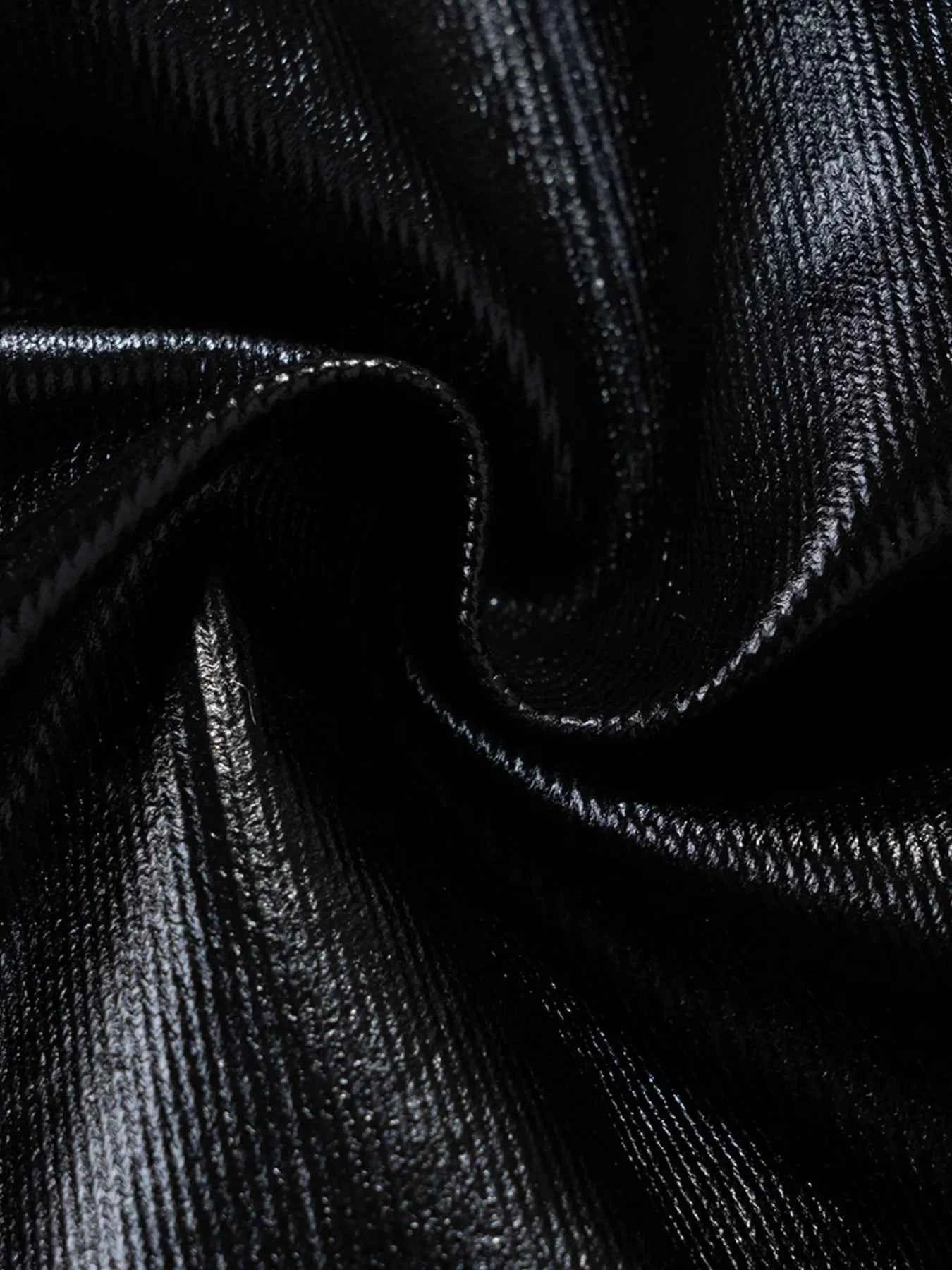 Men's Wide Leg Cargo Pants with Drawstring Waist