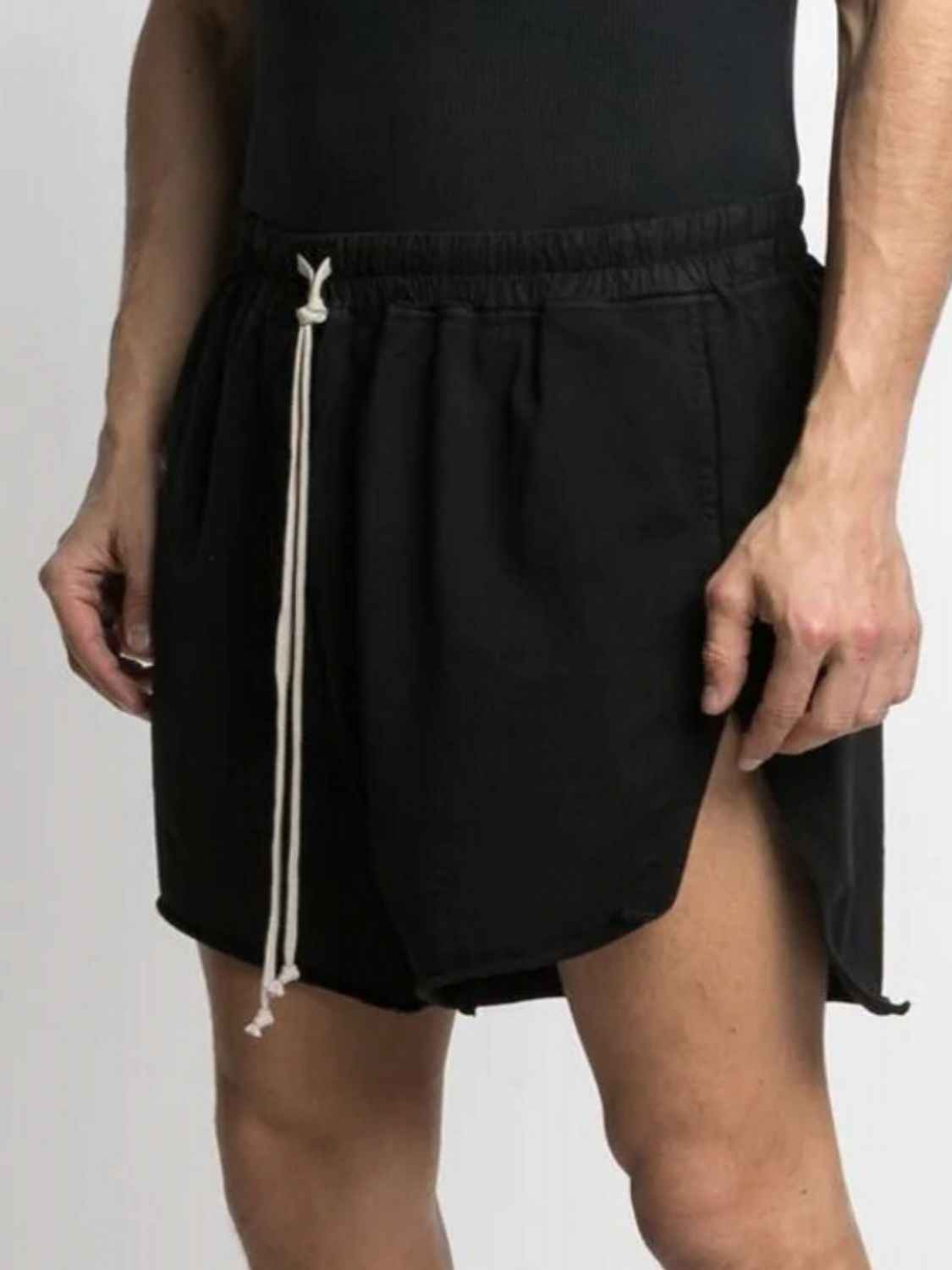 Men's Plus Size Drawstring Active Shorts - Damned Threads