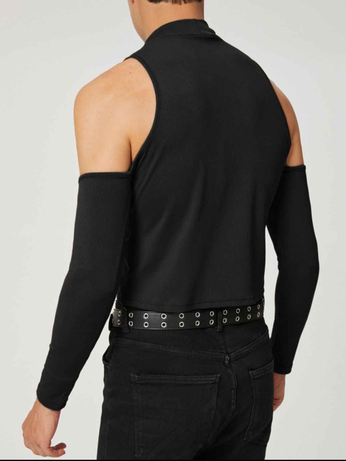 Men's Cold Shoulder Long-Sleeve Tank - Damned Threads